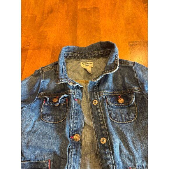 Girls OshKosh Jean jacket size 6x - Picture 3 of 4